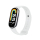 Pasek i akcesoria do zegarków FIXED Silicone Strap do Xiaomi Mi Band 8 / 8 NFC / 9 white FIXSSTB-1176-WH